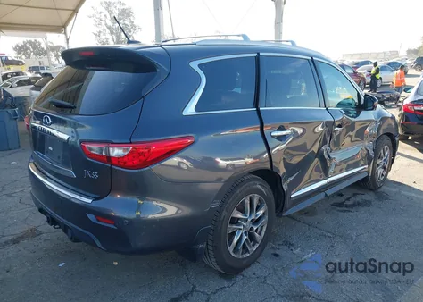 2013 Infiniti Jx35 z USA, uszkodzony, nr VIN 5N1AL0MM4DC315473